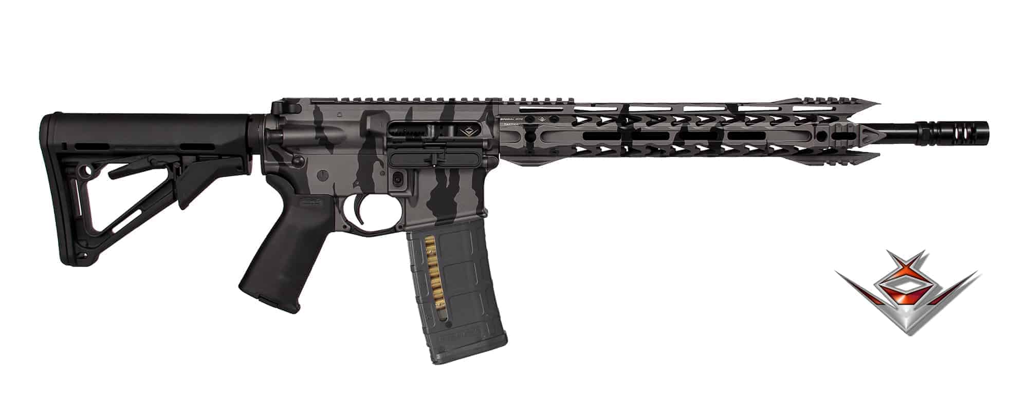 16" 300 BLK-OUT Tiger Rifle W/ Javelin 12" Rail