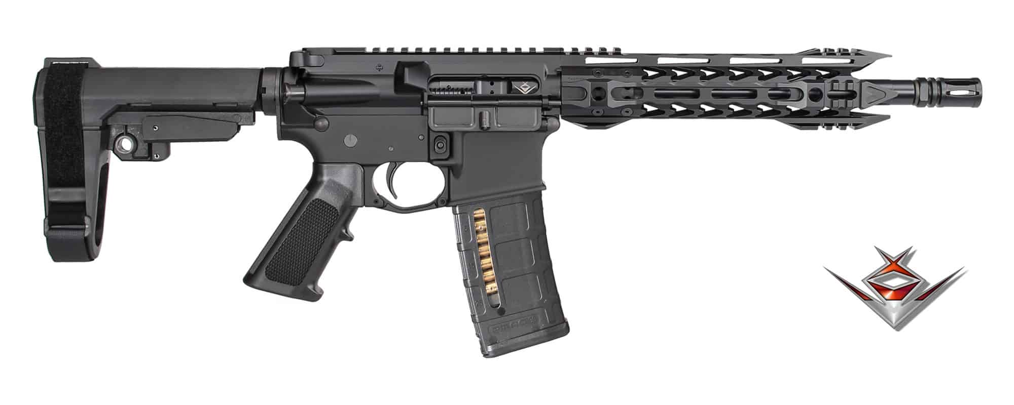 10.5" Pistol W/ JAVELIN-9" Rail and SBA3 Brace
