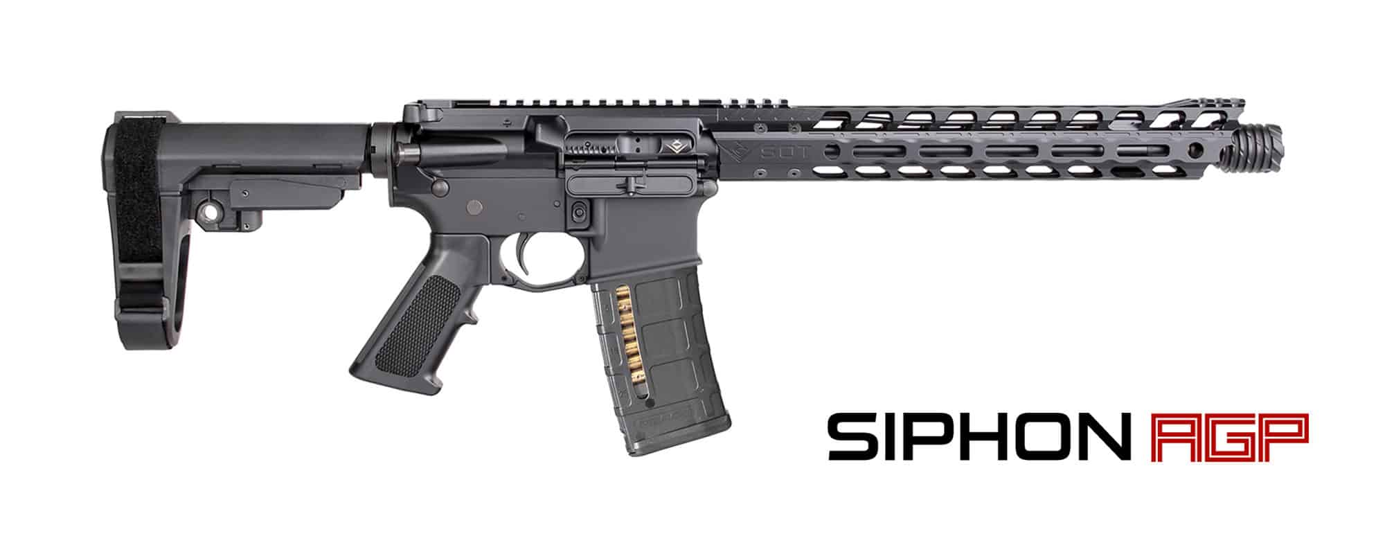 12" Siphon AGP Pistol w/ Firestorm-12" Rail