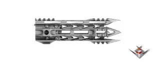 High-performance tactical knife with sleek design and durable construction by SOTMFG.