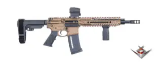 12" Siphon AGP 5.56 "Other" Midlength Pistol w/ GPR-9" Rail Burnt Bronze