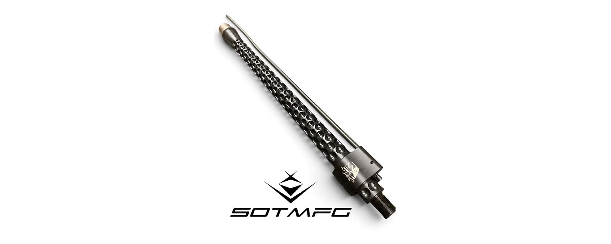 14.8" AGP 5.56 Nitride Premium+ Dimpled Rifle-length Barrel - Image 3