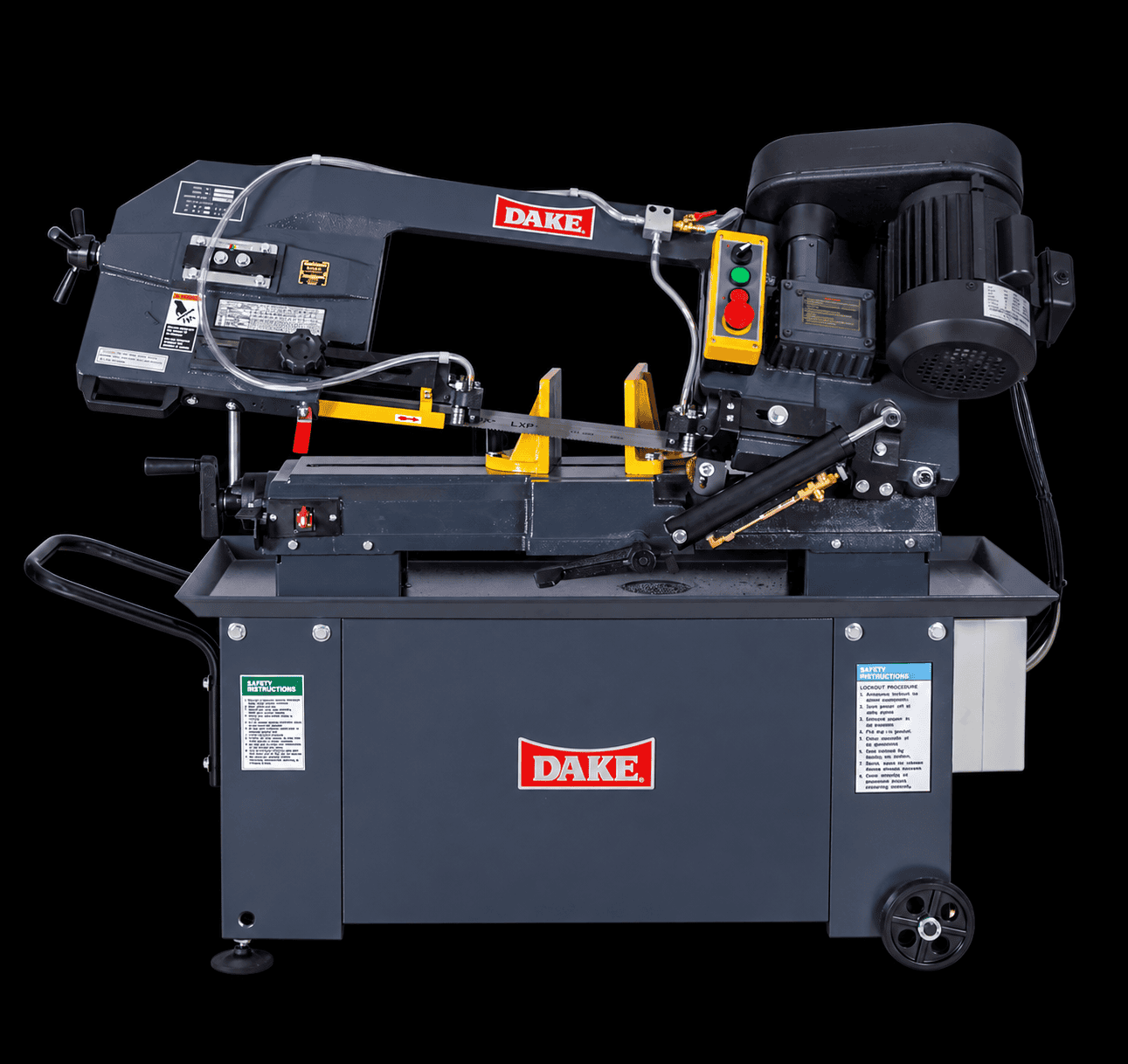 Representative Dake horizontal bandsaw