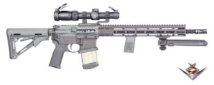 GENESIS 16" Dimpled 5.56 Rifle-Length Rifle